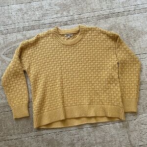 Mustard Madewell Sweater